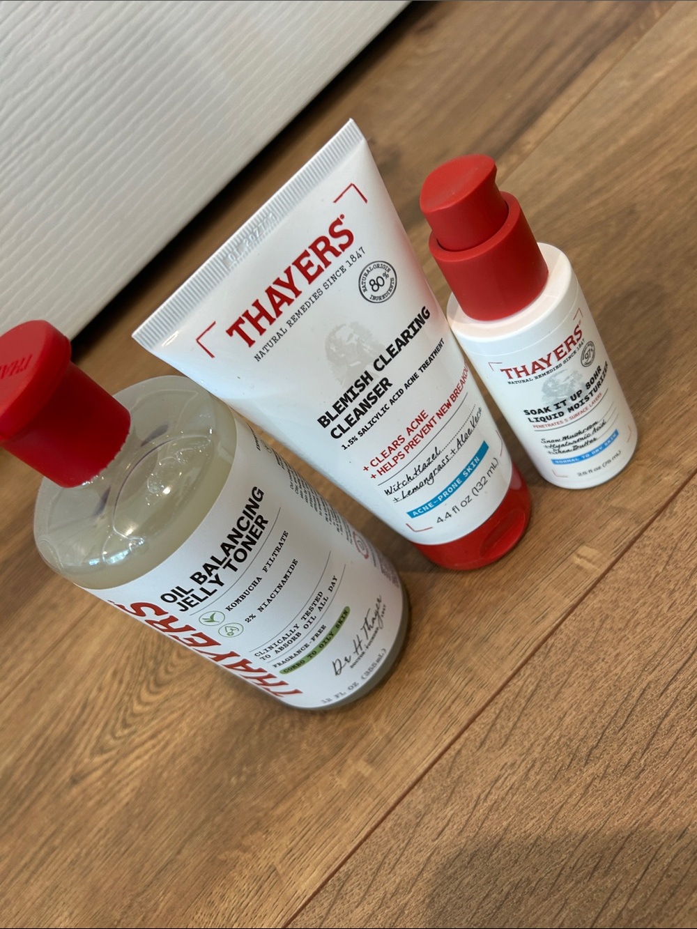 Thayers Toner Cleanser Moisturizer Set
